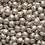 Decora čokoládové mini lentilky stříbrné (80 g)