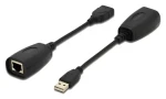 DIGITUS USB Extender / Prodlužovač signálu / USB 1.1 / UTP Cat5-Cat6 / až 45 m (DA-70139-2)
