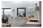 HANSGROHE - Focus M43 Dřezová baterie s výsuvnou sprškou, nerezová ocel 71811800