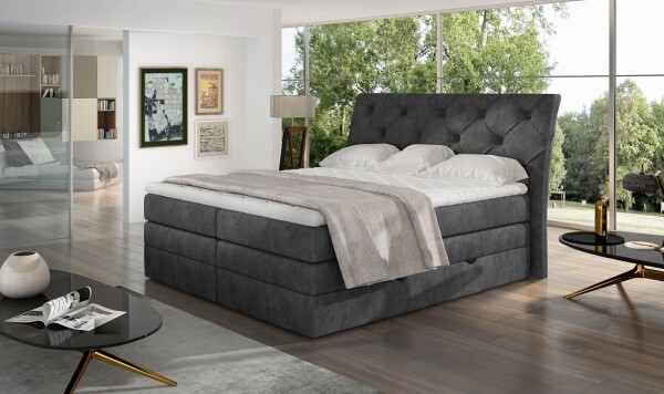 Boxspring Mirabel Rozměr: 180 x 200 cm, látka: Dora 96