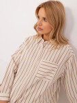 Košile BP KS 1148.12 béžová - FPrice XL