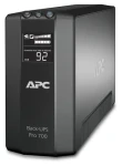 APC Back-UPS RS 700 LCD černá / Záložní zdroj / 420 W / Master Control / 6 zásuvek / 2x RJ-45 (BR700G)