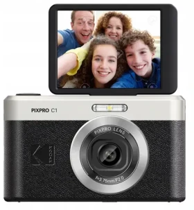 Kodak PixPro C1 černá / Fotoaparát / 13 MPx / 4x zoom / 2,8" výklopný LCD / Full HD video (SB10303)