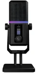 Rampage Cyclone RGB černá / Stolní mikrofon / USB-C (RA-MP75)