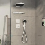 HANSGROHE - ShowerSelect Comfort Termostatická baterie pod omítku, matná bílá 15588700