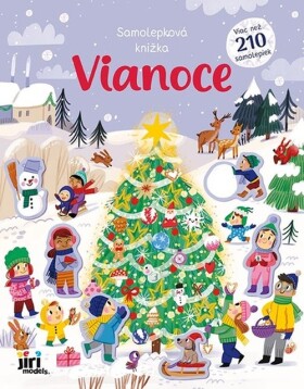 Samolepková knižka Vianoce