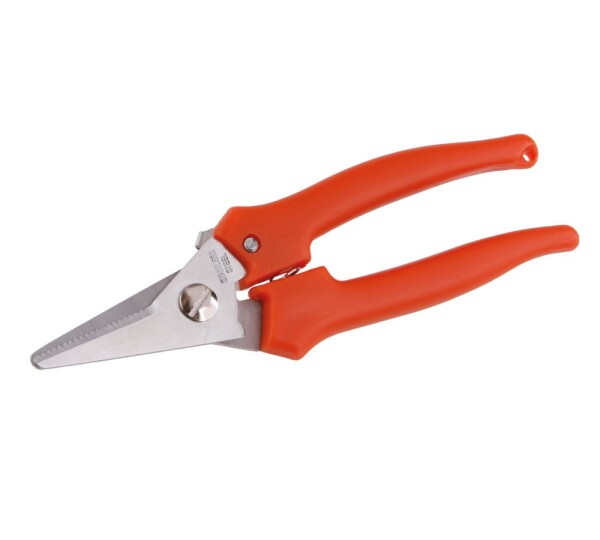 LEVIOR 45026 Zahradní nůžky aranžovací, 15cm, plast. rukojeť, INOX, rovné