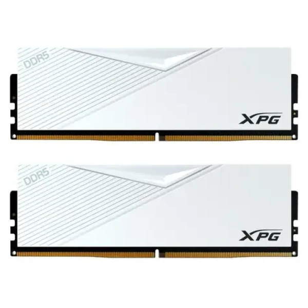 ADATA XPG Lancer RGB 32GB (2x 16GB) bílá / Paměť RAM / DDR5 / 6000 MHz / CL30 / DIMM / XMP 3.0 (AX5U6000C3016G-DCLARWH)