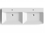 SAPHO - THALIE 120 keramické dvojumyvadlo nábytkové 120x46cm, bílá TH11120