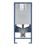 GROHE - Rapid SLX Modul pro závěsné WC s nádržkou a tlačítkem, chrom 39603000