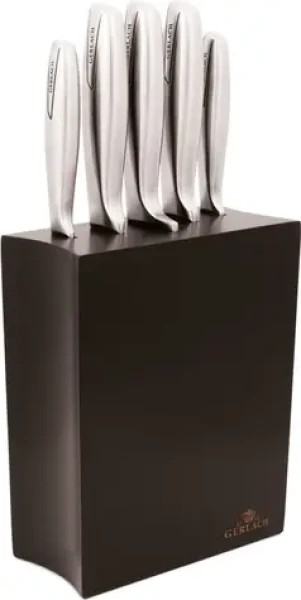 Gerlach Modern 993 dřevěný blok black s 5 noži