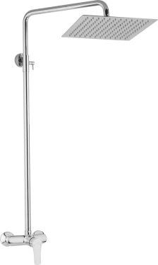 JB Sanitary Sprchová sestava s baterií DOKA s horním vývodem, 30x30cm SK 61 000 00 2