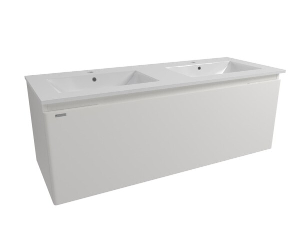 Koupelnová skříňka s umyvadlem Naturel Ancona 120x45x46 cm bílá ANCONA2120DVB ANCONA2120DVB
