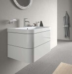 DURAVIT - Happy D.2 Plus Skříňka s umyvadlem 48x78x49 cm, 2 zásuvky, bílá vysoký lesk HP4637O2222