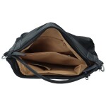 Trendy dámská koženková kabelka na rameno Enwy, tmavě modrá