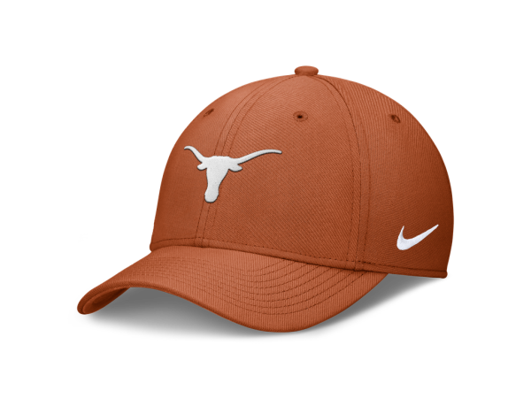 Nike Pánská kšiltovka Texas Longhorns NCAA Rise SwooshFlex Dri-FIT Velikost: S/M