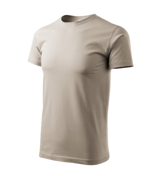 Heavy New tričko unisex ledově šedá L