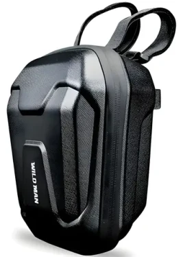 WILDMAN Brašna na rám koloběžky TS9 černá / 2,5 l / Suchý zip / Polyuretan a EVA pěna / 195 x 110 x 230 mm (TS9)