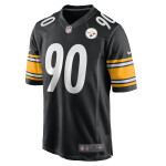 Pánský dres T.J. Watt #90 Pittsburgh Steelers NFL Nike Game Home Jersey Velikost: XL