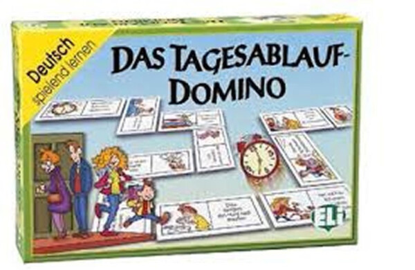 Deutsch Spielend Lernen: Das Tagesablauf-domino - kolektiv autorů