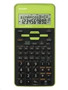 SHARP EL531THBGR zelená / Kalkulačka vědecká / balení blister (SH-EL531THBGR)