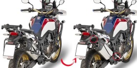 Plr1144 trubkový nosič Honda Crf 1000L Africa Twin (16-17) Easy Fit pro boční kufry - Demont.