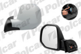 Zpětné zrcátko PEUGEOT PARTNER 08-12 el. sklopné