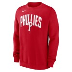 Nike Pánská mikina Philadelphia Phillies MLB Club Fleece Crew Velikost: 2XL