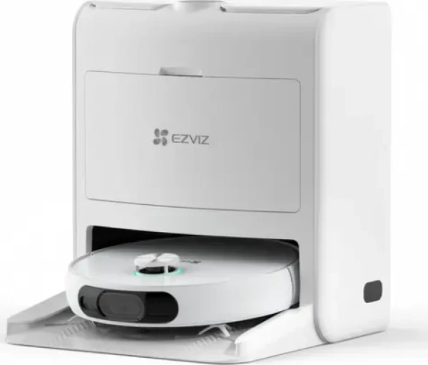EZVIZ RS2 bílá / Robotický vysavač + mop / 4000 Pa / 5200mAh / WiFi / E10 filtr / odpadní nádoba 5.5L (CS-RS2-TWT2)