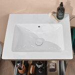 VILLEROY & BOCH - Venticello Umyvadlo 650x500 mm, s přepadem, bez otvoru pro baterii, alpská bílá 41246701