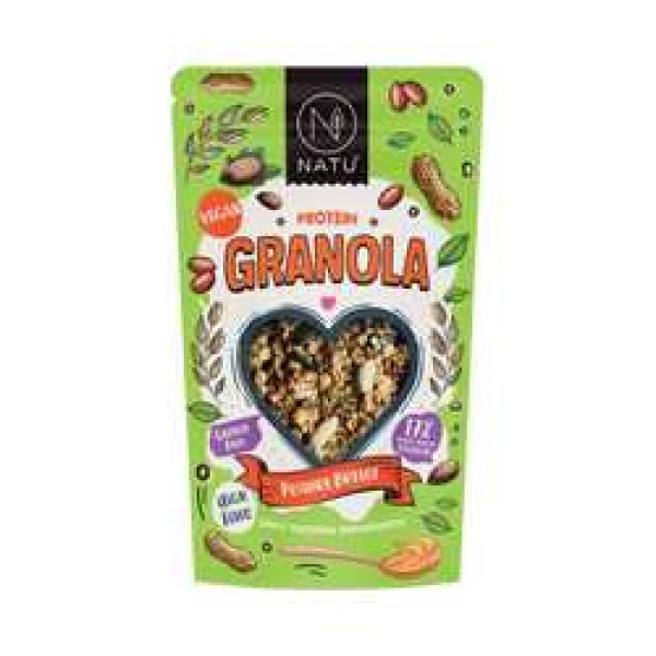 NATU Granola proteinová s arašídovým máslem 280 g