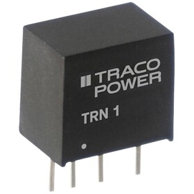 TracoPower TRN 1-1213 DC/DC měnič napětí do DPS 12 V/DC +15 V/DC 70 mA 1 W Počet výstupů: 1 x Obsahuje 10 ks