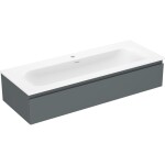 MEXEN/S - Orio koupelnová skříňka 120 cm s umyvadlem Vela, 1 šuplík, grafit mat/bílá mat 91A10-12023-1-BF66-W23M01