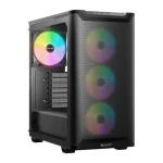 Be quiet! Pure Base 501 LX / ATX / 2x USB-A / 1x USB-C / 3x 120mm / 1x 140mm / bez zdroje / průhledná bočnice (BGW78)
