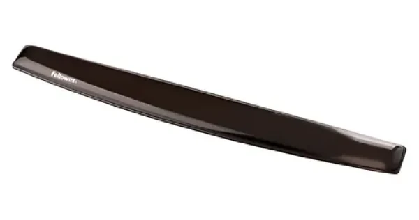 Fellowes Crystal černá / Podložka pod zápěstí / gelová (9112201)