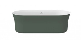 RAVAK - Ypsilon Volně stojící vana, 180x80 cm, Grey Green/bílá XC00100052