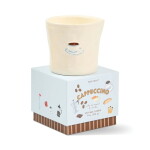 Paddywax Vonná svíčka Bistro Cappuccino 226 g, modrá barva, keramika