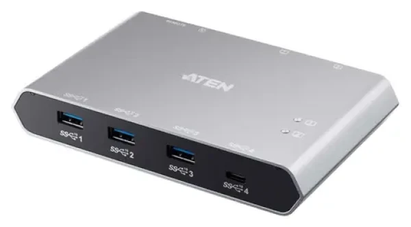 ATEN 2x4 USB-C Gen2 / Přepínač USB periferií / 2 PC / 4x USB-C / 10 Gb/s (US3342-AT)