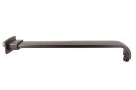 SLEZAK-RAV - Držák boční pro hlavovou sprchu 40 cm metal grey, Barva: METAL GREY MD0701MG
