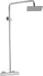 JB Sanitary Sprchová sestava s termostatickou baterií s horním vývodem, 25x25cm ST 61 000 00 5