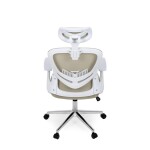 Kancelářská židle, houpací mechanismus, béžová síťovina, KA-K2031 BGE