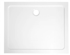 AQUALINE - TECMI sprchová vanička z litého mramoru, obdélník 90x80cm, bílá PQ9080