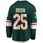 Fanatics Pánský Dres Minnesota Wild #25 Jonas Brodin Breakaway Alternate Jersey Distribuce: USA