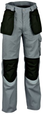 Pracovní kalhoty COFRA BRICKLAYER šedá velikost 52 (V015_0_01_52-B)