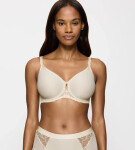 Dámská podprsenka Wild Azalea Florale W01 - BROWN - sv. béžová 00RB - TRIUMPH BROWN 80F