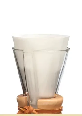 Chemex Papírové filtry FP-2 100 ks / Filtry na kávu / Půlkruhové, neskládané / pro Chemex na 3 šálky (FP-2)