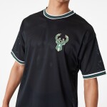 New Era Pánský dres Milwaukee Bucks NBA Oversized Mesh T-Shirt Velikost: XL