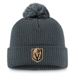 Fanatics Pánská zimní čepice Vegas Golden Knights NHL A/CAP Beanie Cuff Pom