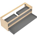 MEXEN - Box-A skříňka pro umyvadlo 140, 2 zásuvky, dub 91AX0-1400-470-2-81