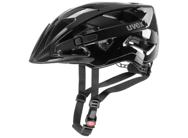 Cyklistická helma Uvex Active black shiny